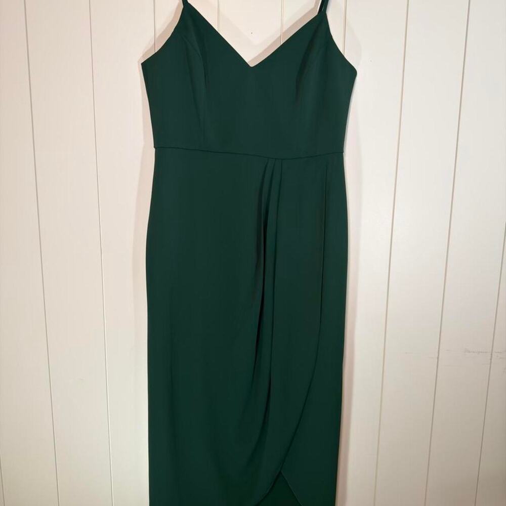 Lulus Green Midi Dress, Size L